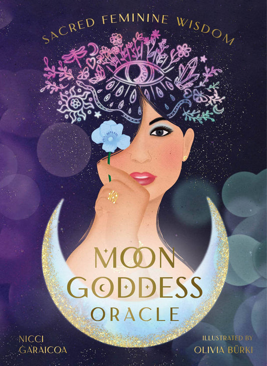 Moon Goddess Oracle: 36 Gilded Cards & 112-Page Guidebook