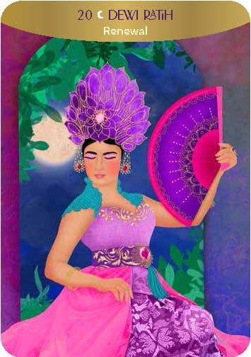 Moon Goddess Oracle: 36 Gilded Cards & 112-Page Guidebook