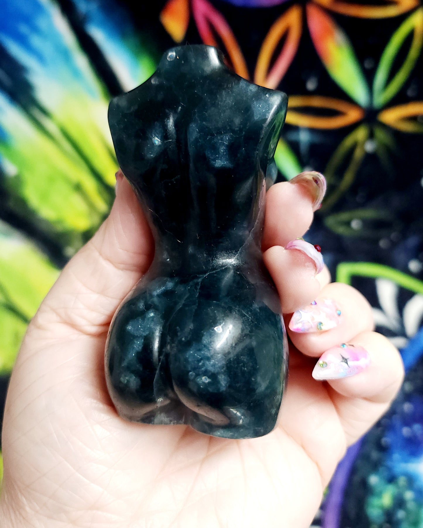 Rainbow Fluorite Goddess