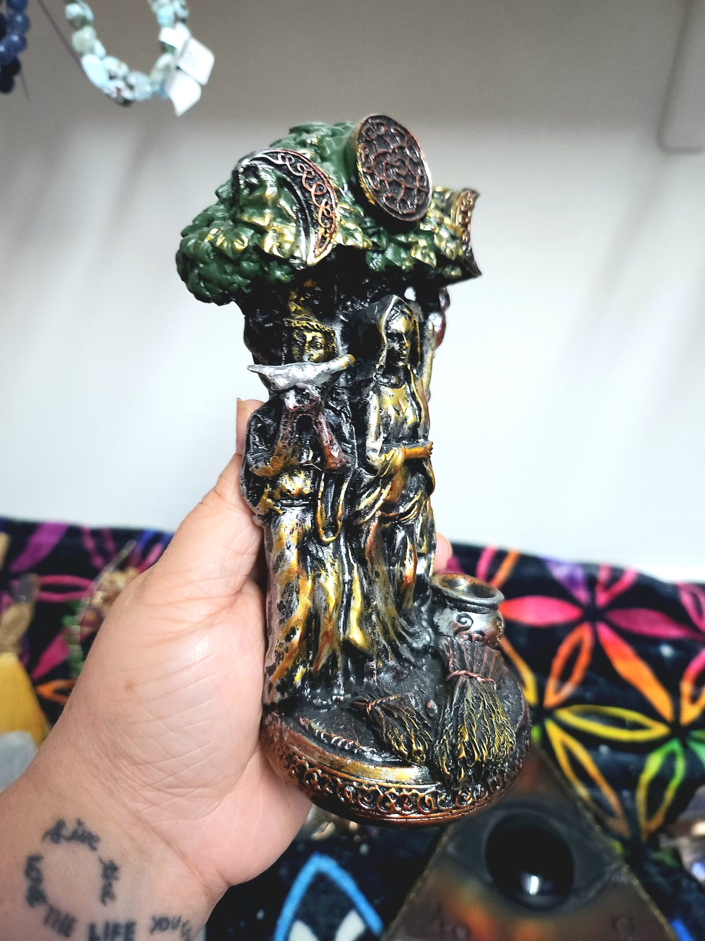 Triple Goddess Statue