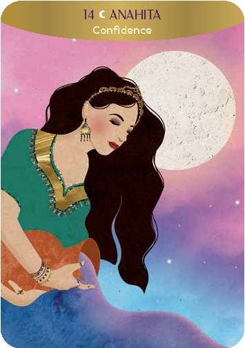 Moon Goddess Oracle: 36 Gilded Cards & 112-Page Guidebook