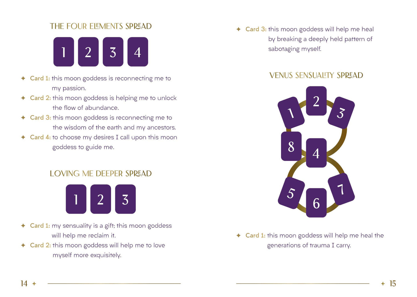 Moon Goddess Oracle: 36 Gilded Cards & 112-Page Guidebook