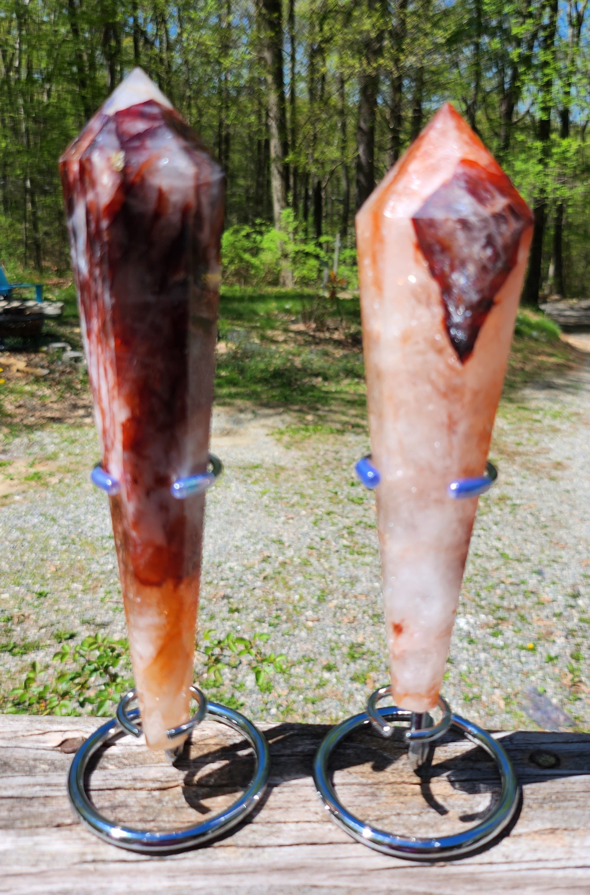 Fire Quartz Scepters Witchology, LLC
