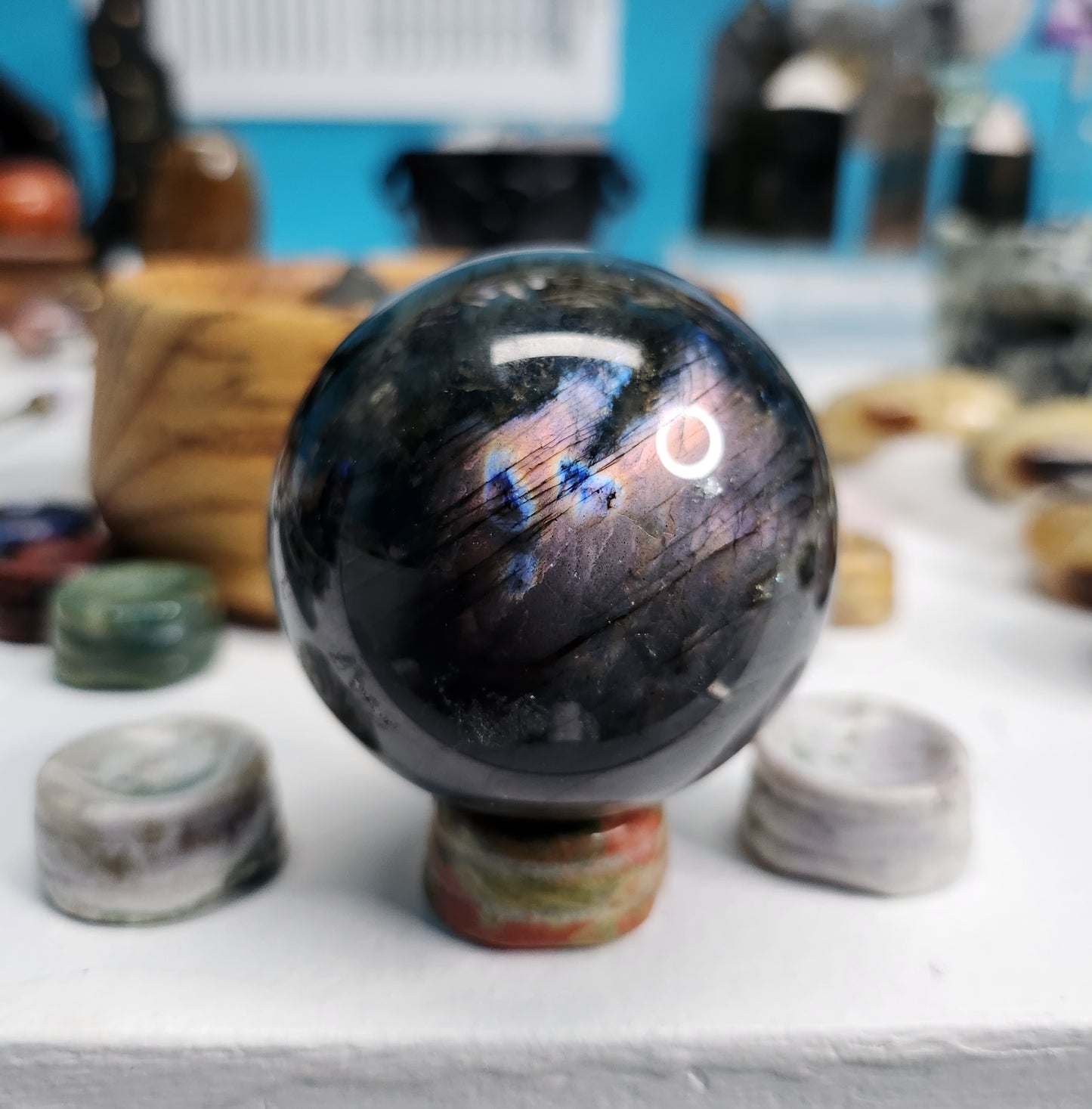 Crystal Sphere Stands