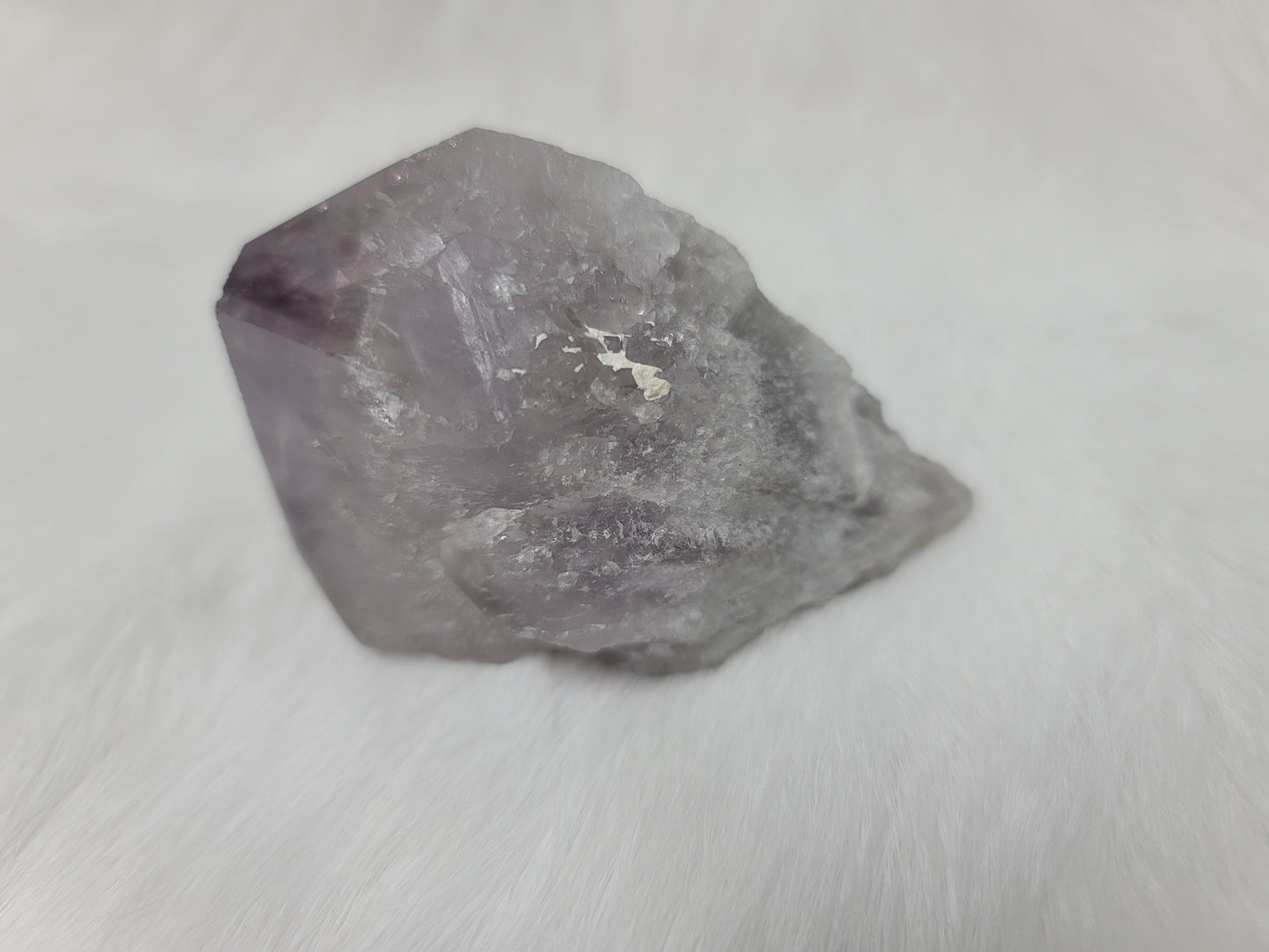 Smoky Amethyst with Phantoms