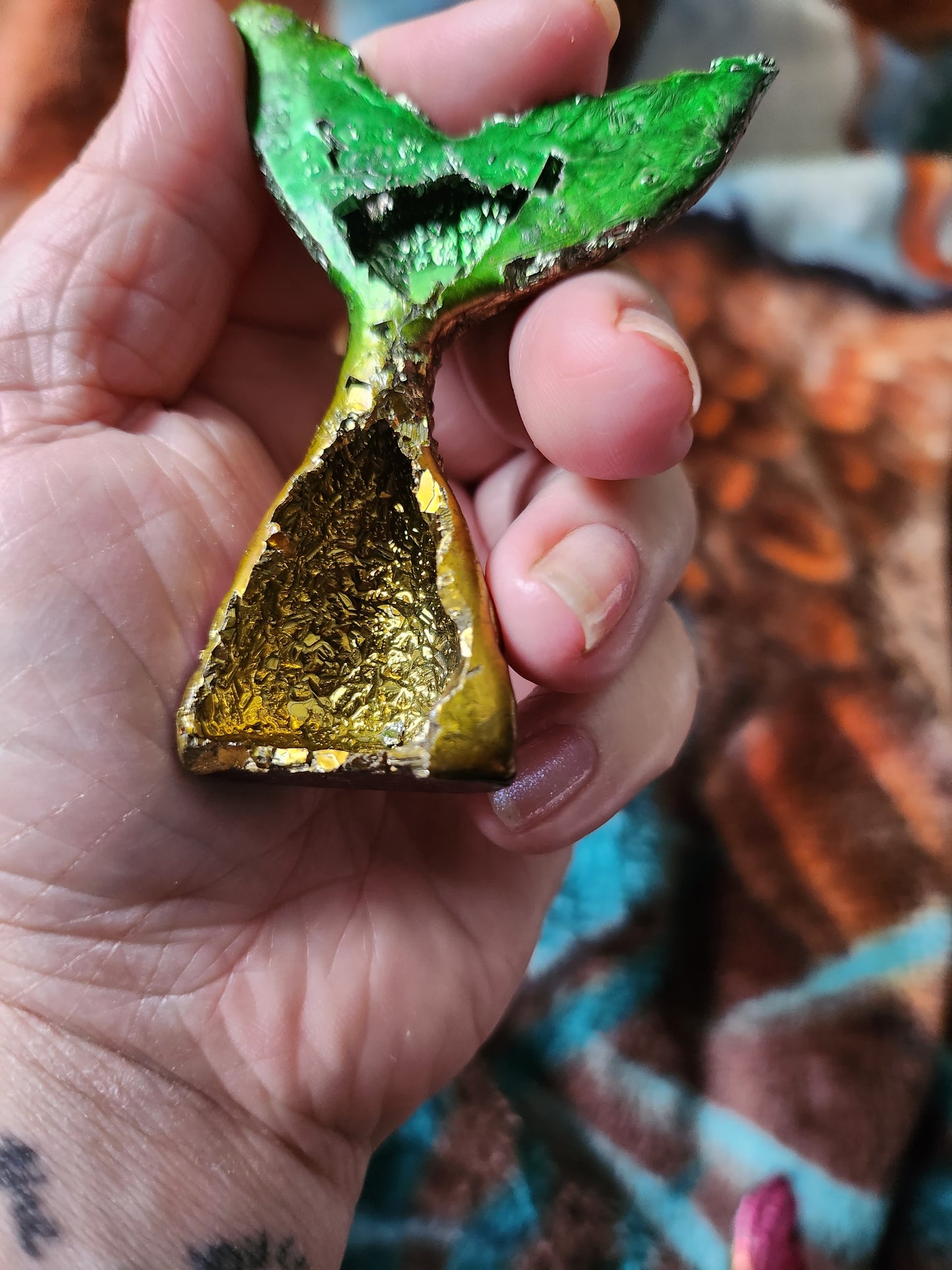 Bismuth Mermaid Tail