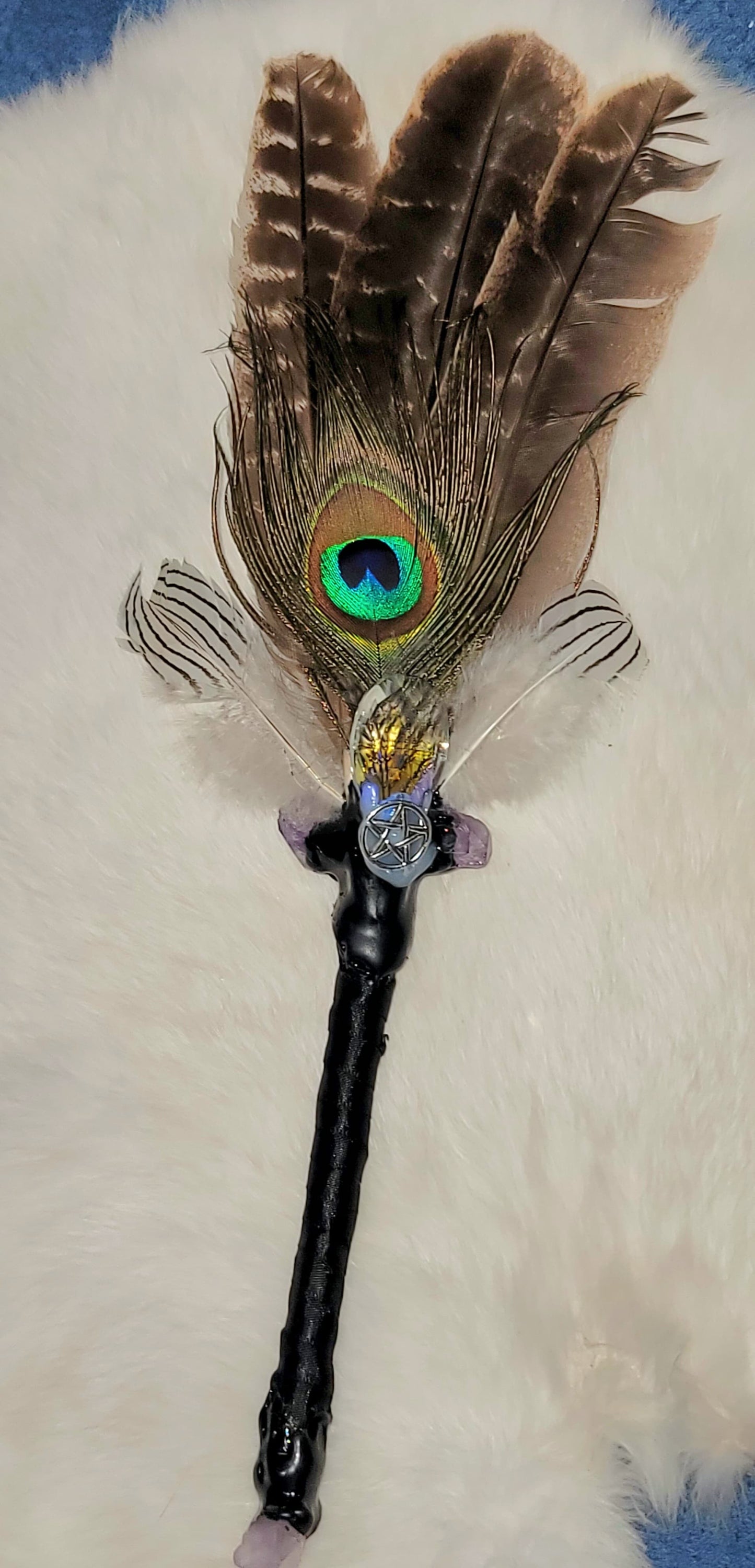 Handmade Wands & Smudging Fan