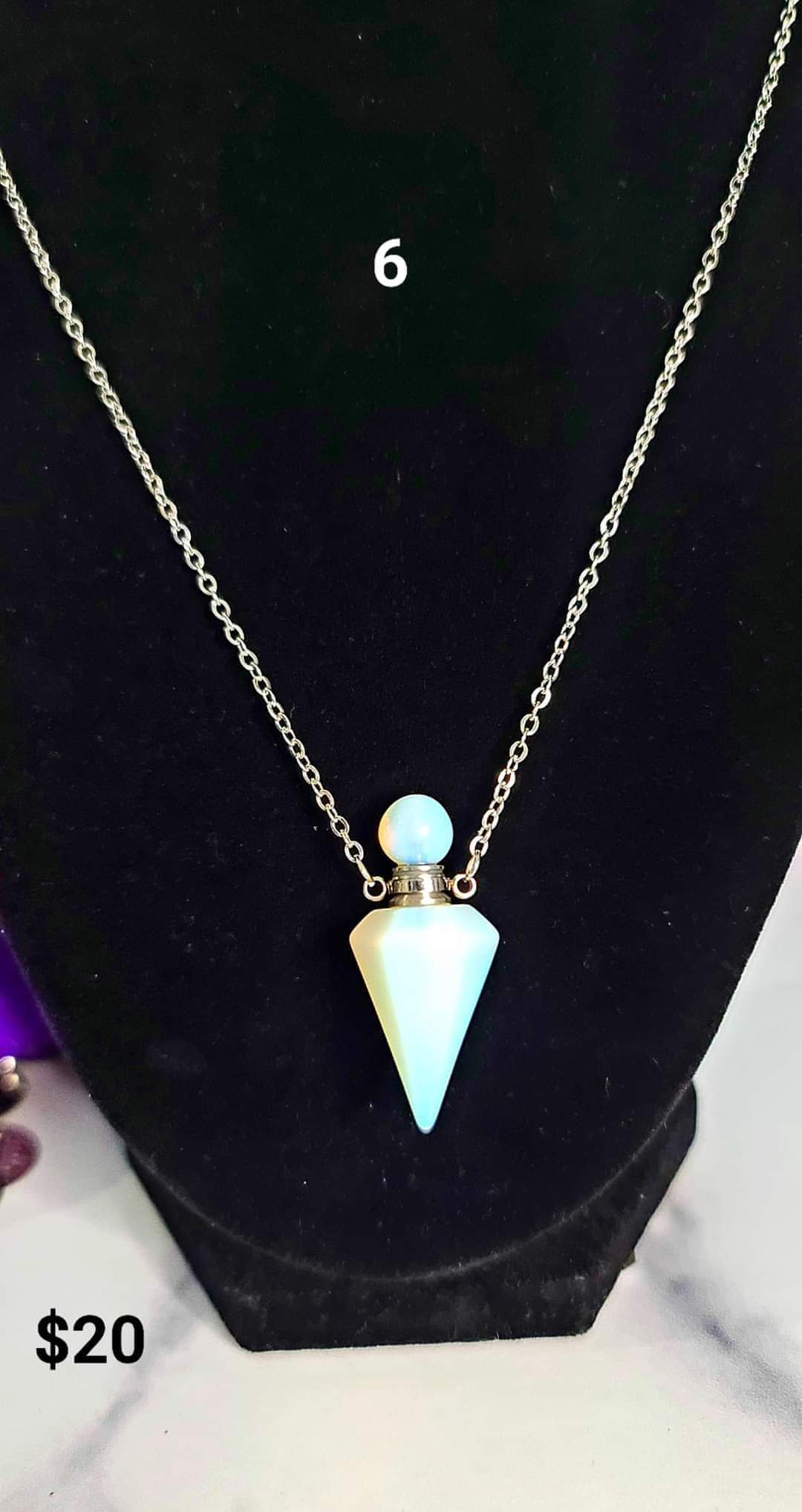 Crystal Bottle Necklaces