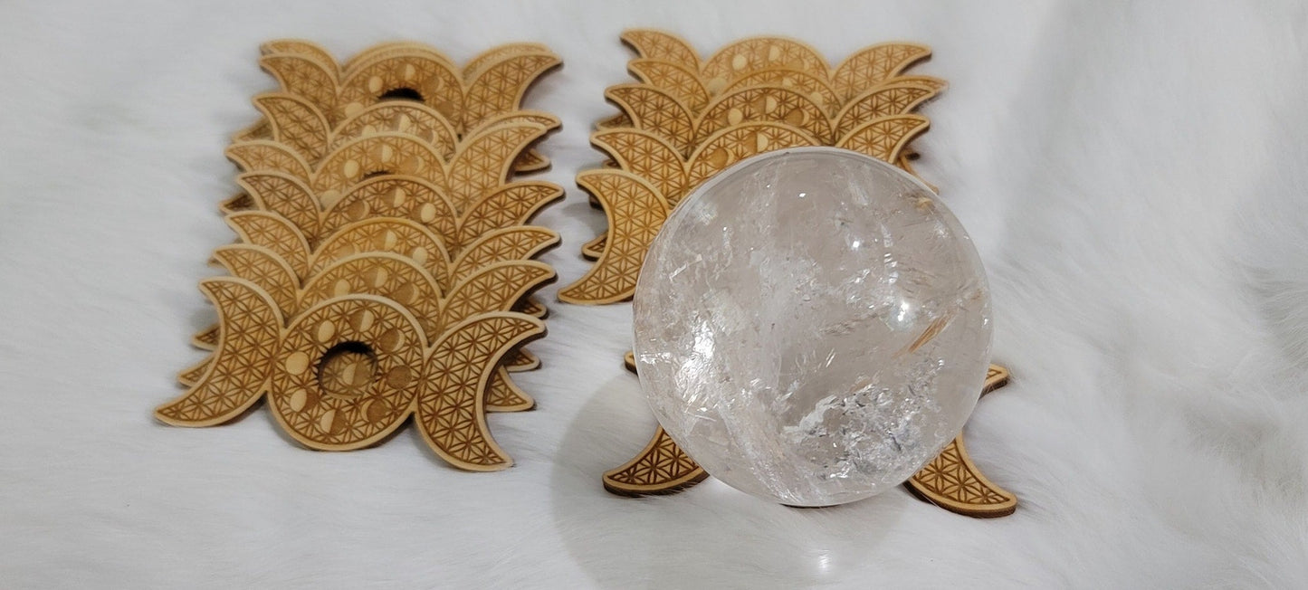 Triple Moon Sphere Stand