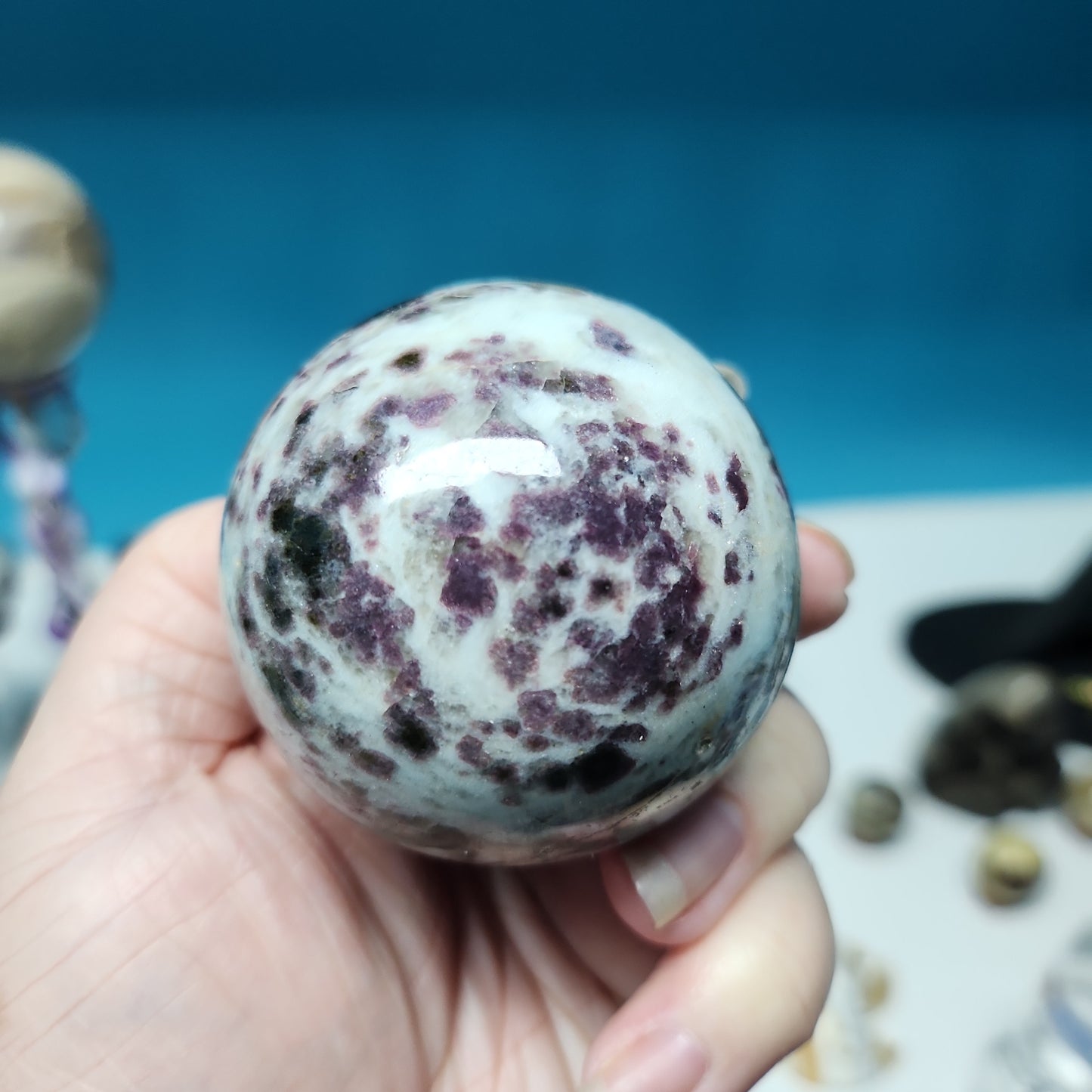 Rubellite Spheres