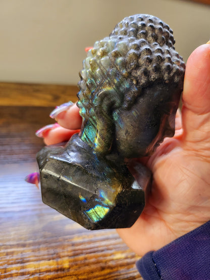 Labradorite Buddha