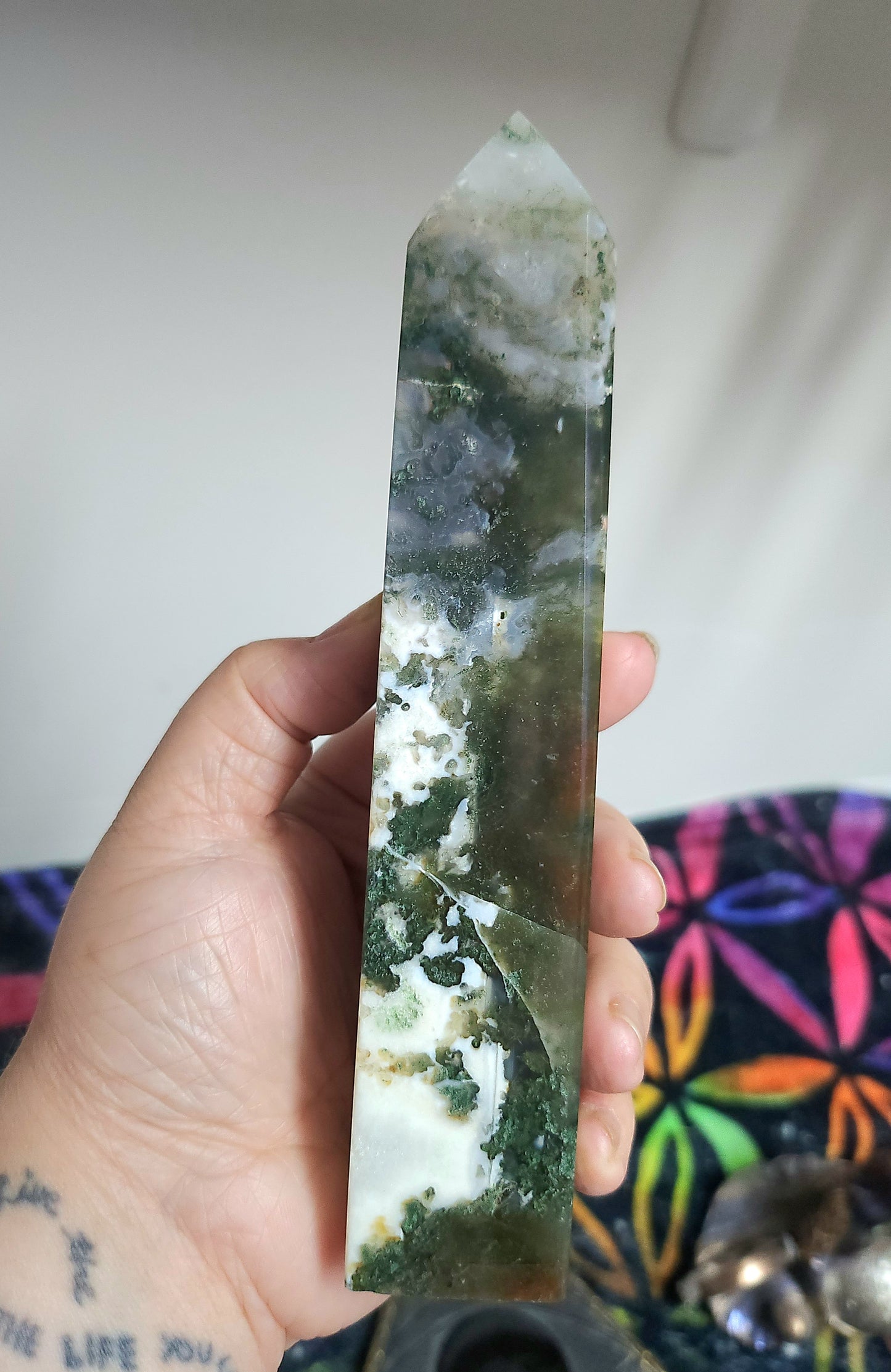 Moss Agate Towers