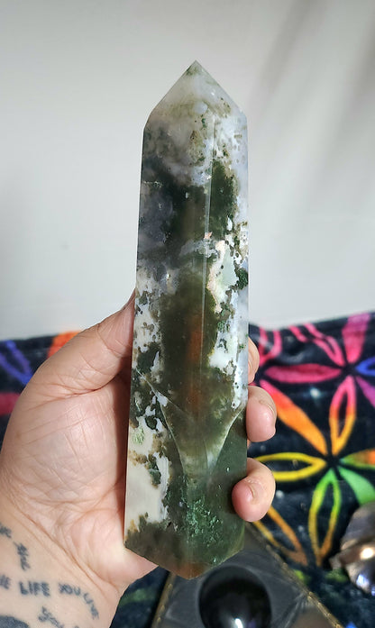 Moss Agate Towers