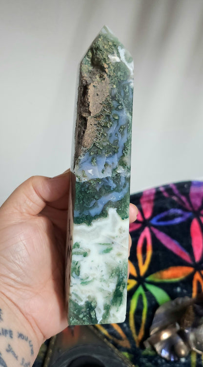 Moss Agate Towers