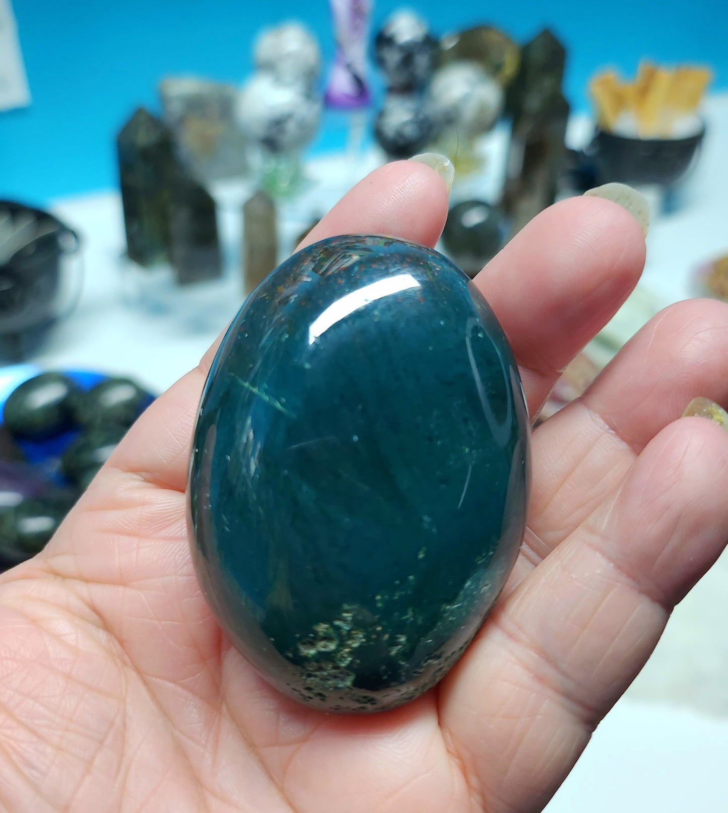 Ocean Jasper Palm Stones