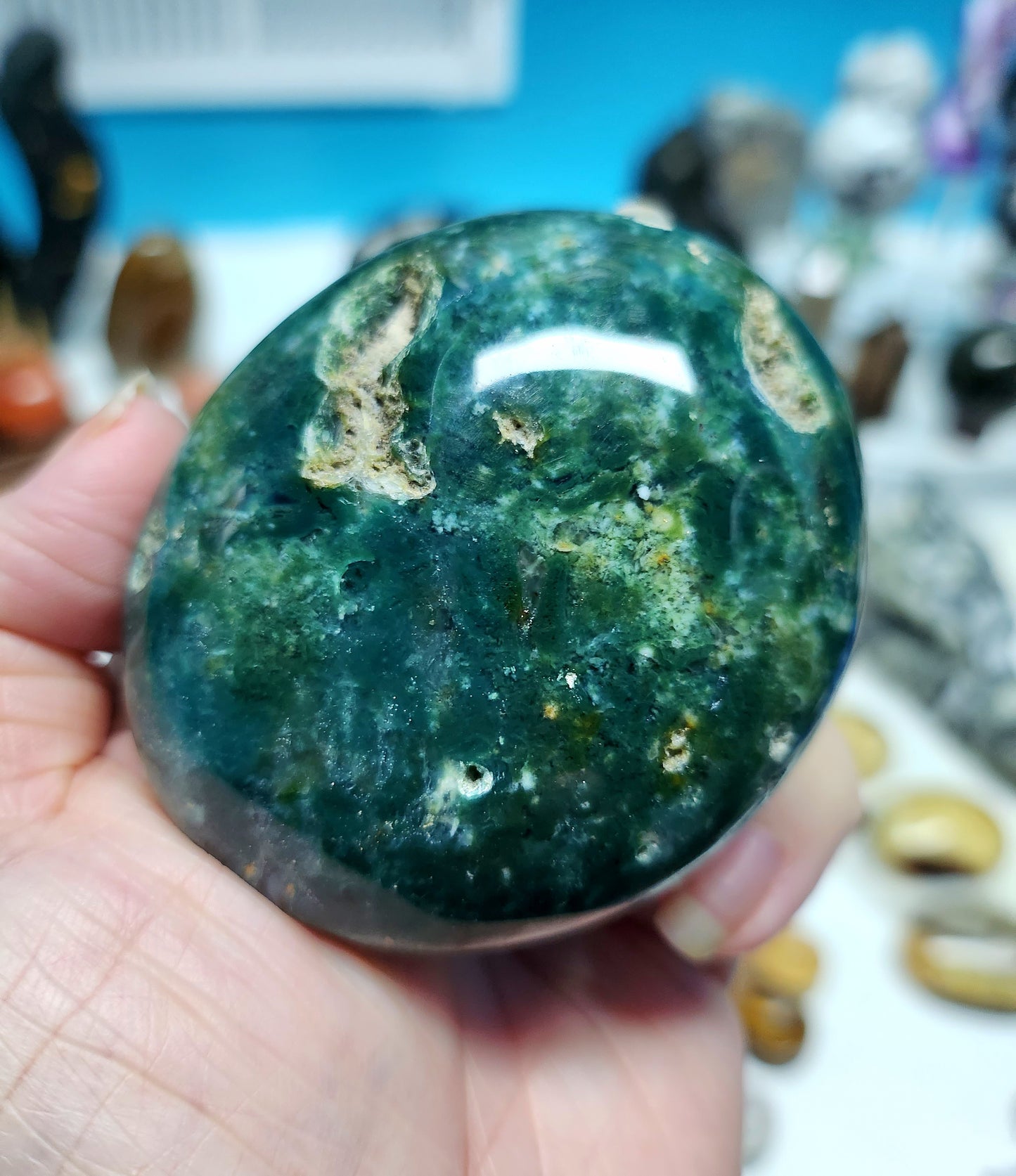 Ocean Jasper Palm Stones