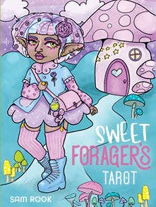 Sweet Forager's Tarot-78 Gilded Cards and 128-Page Book