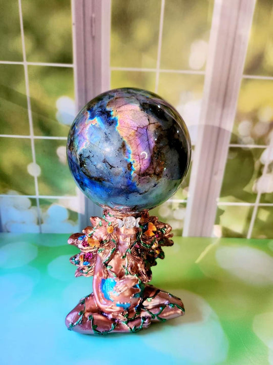 Large Labradorite Sphere