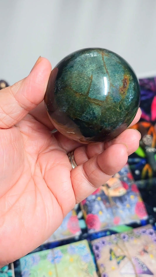 Ocean Jasper Spheres