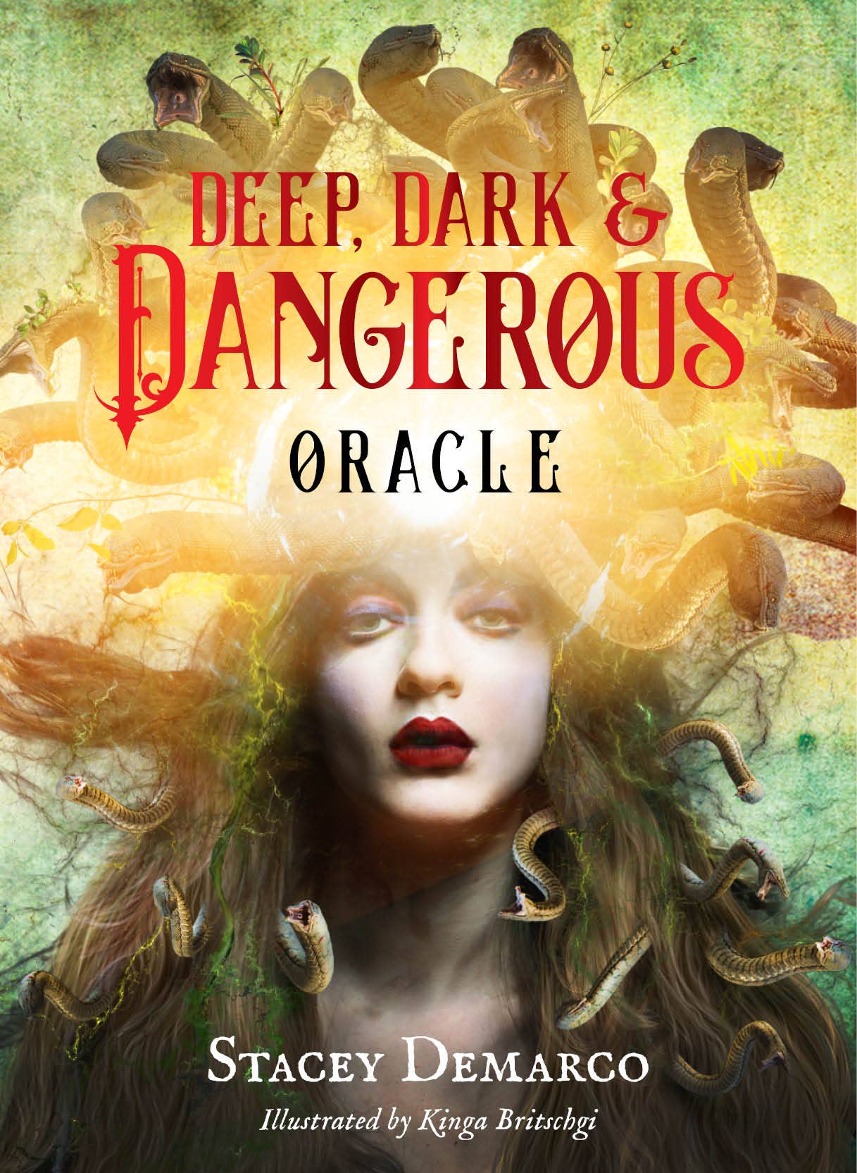 Deep Dark & Dangerous Oracle (44 Cards & 128 Page Guidebook)