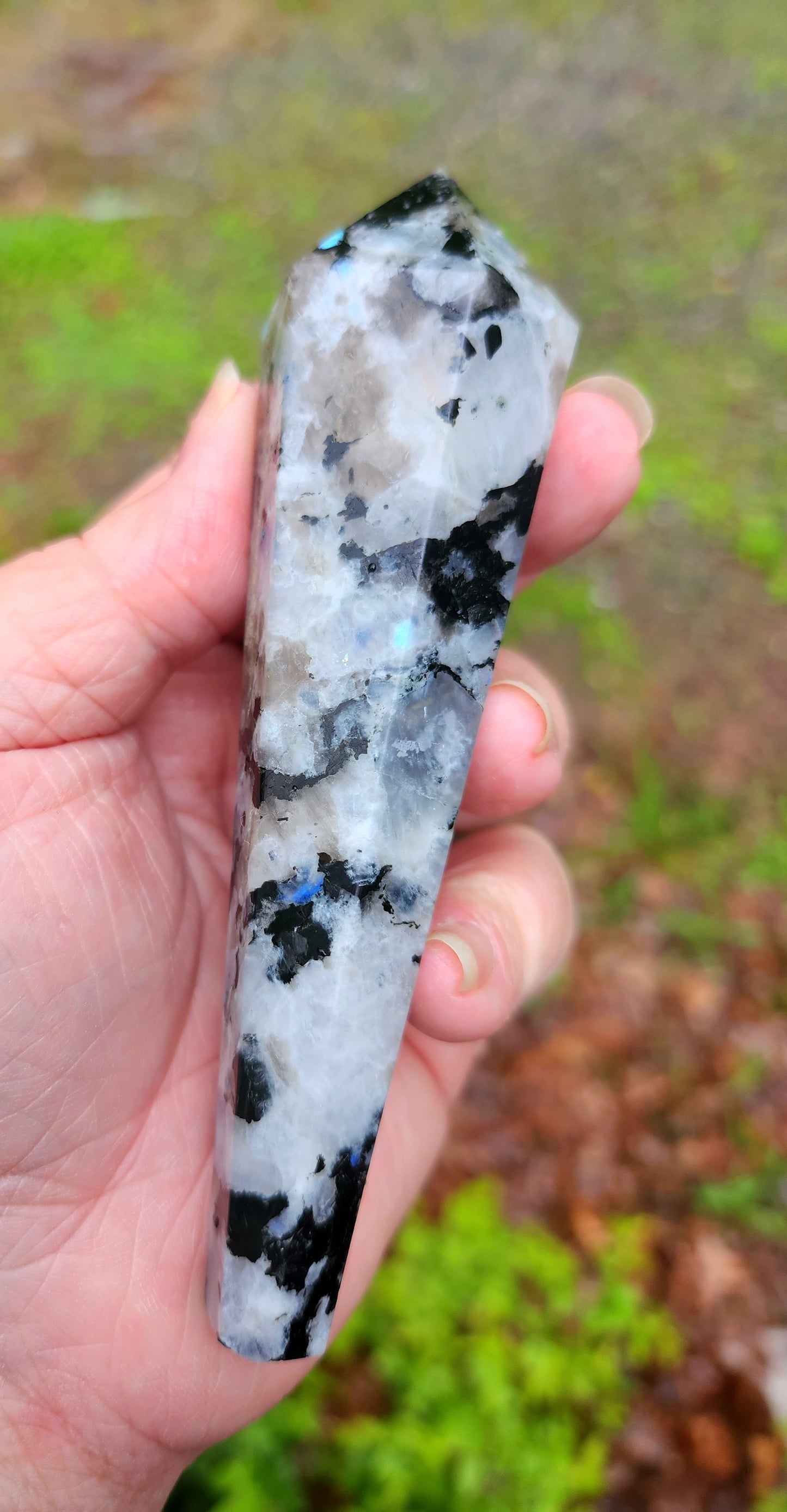 Rainbow Moonstone Scepters