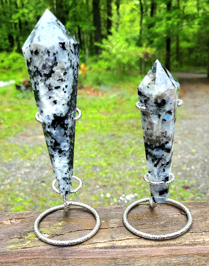 Rainbow Moonstone Scepters