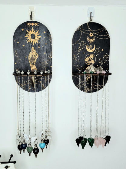 Floating Pendulum Shelves