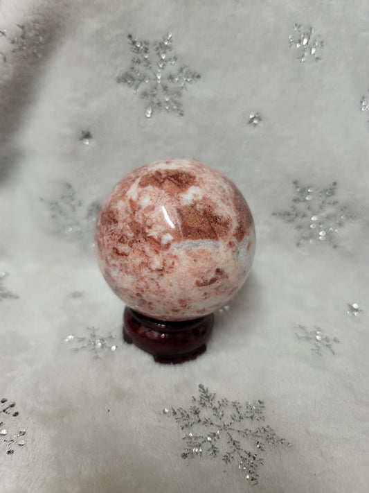 Strawberry Jasper Sphere