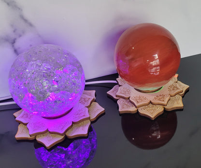 Lotus Flower Sphere Stand