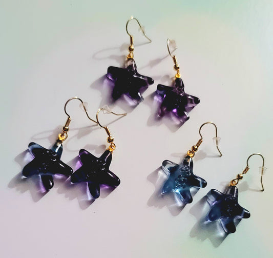 Rainbow Fluorite Earrings