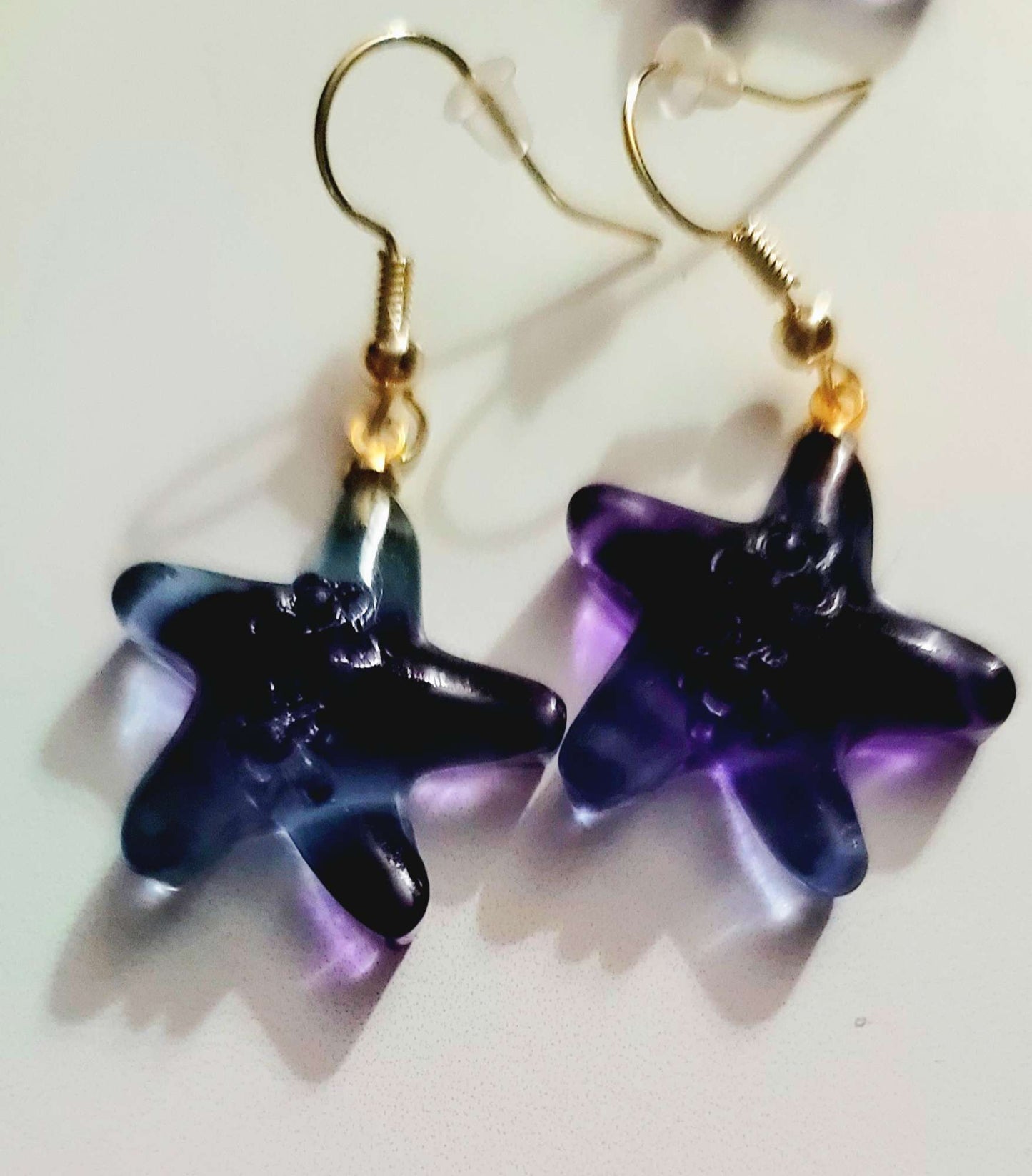 Rainbow Fluorite Earrings