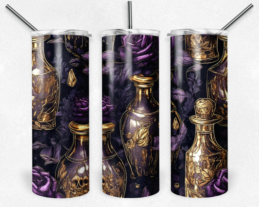 Witchy Magic Potion Bottles Tumbler