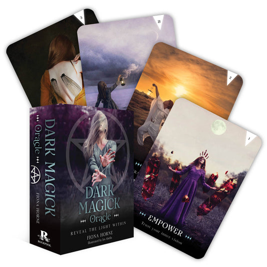 Dark Magick Oracle: 36 Gilded Cards & 112-Page Guidebook