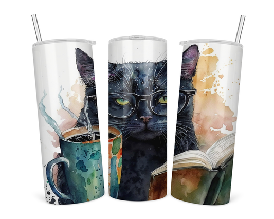 Coolest Black Cat Tumbler