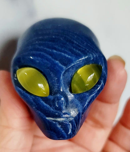 Crystal Alien Heads